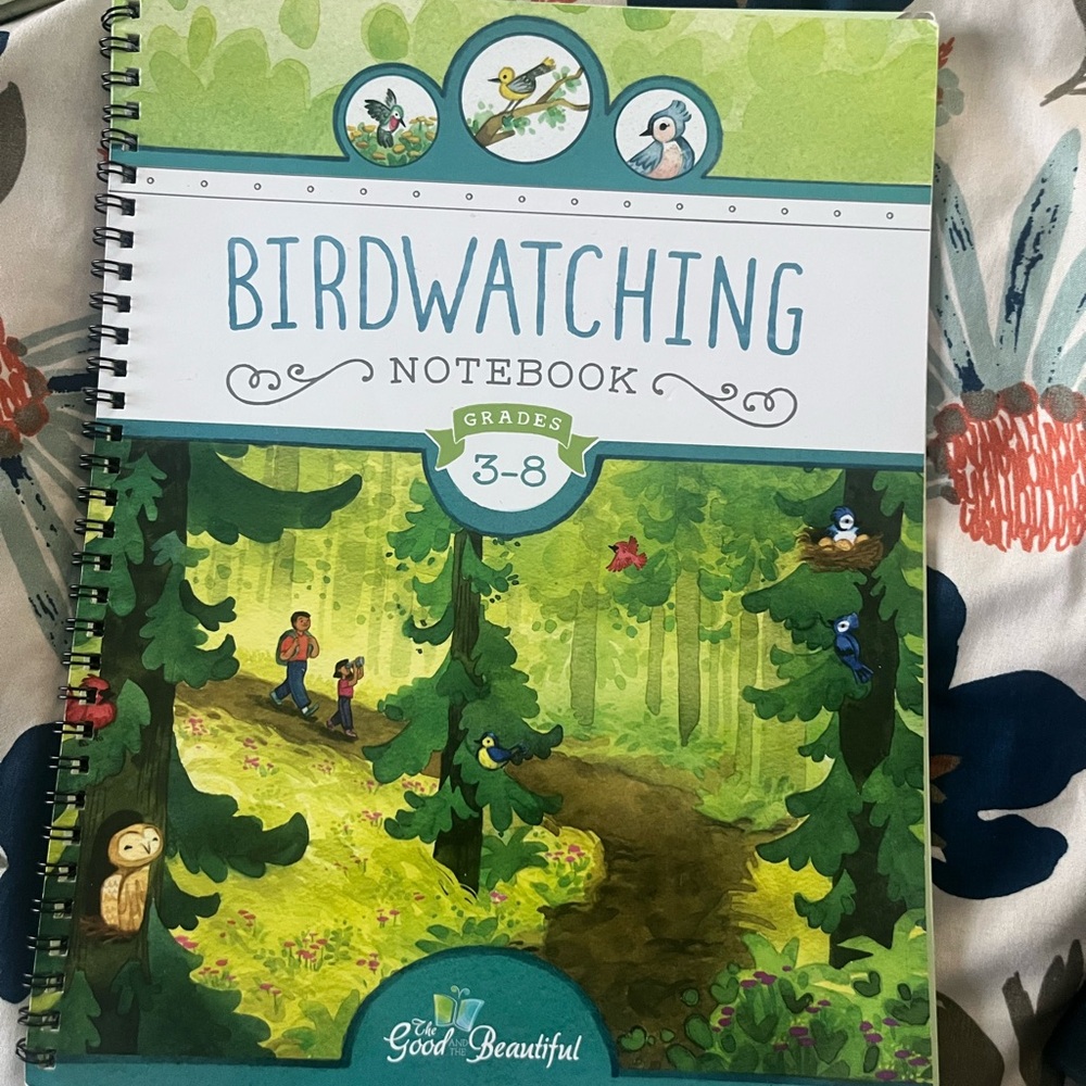 Birdwatching Notebook NEW the good and the beautiful